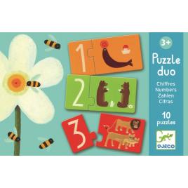 Puzzle duo djeco numere