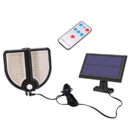 Lampa solara 90 led, senzor de miscare, telecomanda