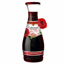 Tomai cabernet, rosu demidulce, 1l