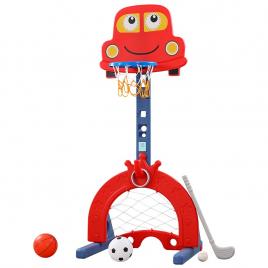 Set 2 in 1 baschet si fotbal Magic Car