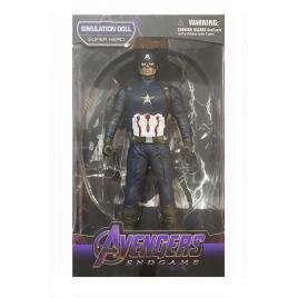 Figurina Avengers EndGame, Super Hero Captain America, 25 cm