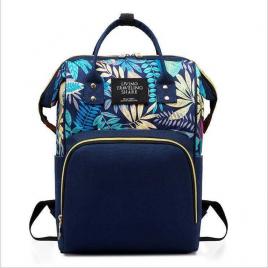 Rucsac multifunctional mamici leaves bambinice bn028 albastru