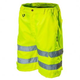 Pantaloni scurti de lucru cu vizibilitate ridicata galbeni nr.xxl/58 neo tools 81-780-xxl