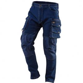 Pantaloni denim bleumarin nr.m/50 neo tools 81-228-m