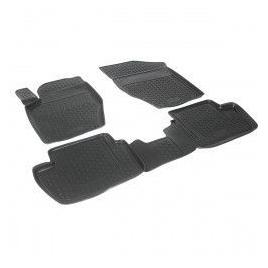 Set covorase profesionale cauciuc stil tavita culoare negru dedicate BMW seria3 E46/E90/E91/E92 2005-2012