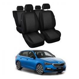 Huse Scaune Dedicate Skoda Scala 2018-2020 Premium Bancheta Fractionata