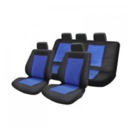 SET HUSE SCAUN LUX - ALBASTRU