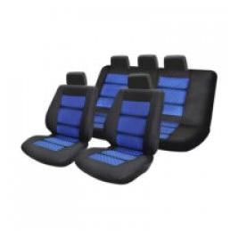 SET HUSE SCAUN PREMIUM LUX - ALBASTRU auto