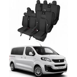 Set Huse Scaune Peugeot Traveller 8+1 locuri 9 locuri 2018-2020