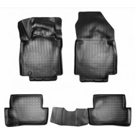 Set covorase auto din cauciuc tip tavita fit Skoda Karoq 3d 2017- - 5 Pcs