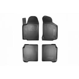 Set covorase auto din cauciuc tip tavita fit Skoda Octavia I a4 1997-2000 Skoda Octavia Tour a4 2000-2010 - 4 Pcs