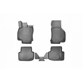 Set covorase auto din cauciuc tip tavita fit Skoda Octavia III a7 3d 2013- - 5 Pcs