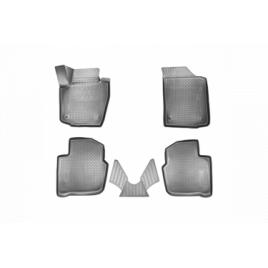 Set covorase auto din cauciuc tip tavita fit Skoda Rapid nh 3d 2013- Seat Toledo IV 3d 2012-2019 - 5 Pcs