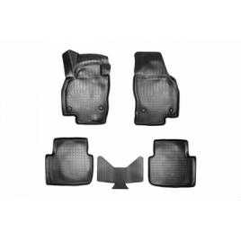 Set covorase auto din cauciuc tip tavita fit Skoda Scala 3d 2019- - 5 Pcs