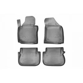 Set covorase auto din cauciuc tip tavita fit Volkswagen Caddy III 2004-2015 Caddy IV 2015- 2 Portiere Culisante - 4 Pcs