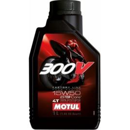 Ulei motor moto MOTUL 300V 4T 15W50 1L