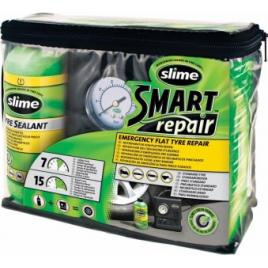 Kit compresor pana cu solutie reparatie anvelope SLIME