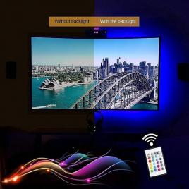Kit banda LED RGB Lumina ambientala TVMonitorMobilier AMBI44 5V