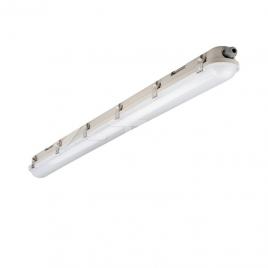 Lampa LED Rezistenta la Apa Seria M 1200mm 36W 4000K Milky Cover SS Clip 120 lm/W