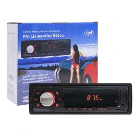 Radio MP3 player auto PNI Clementine 8450BT 4x45w 1 DIN cu SD USB AUX RCA si Bluetooth