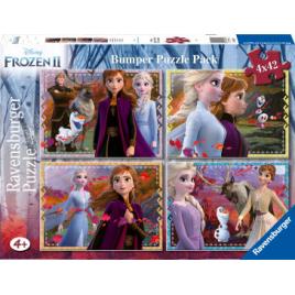 Puzzle frozen 2 4x42 piese