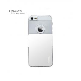 Husa usams smart series apple iphone 5, 5s, 5se alba