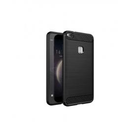 Husa carbon fiber apple iphone 11 pro gri
