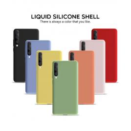 Husa silicone case iphone 11 pro rosie