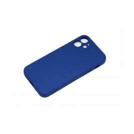 Husa silicone case apple iphone 12 pro albastra