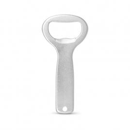 Mini desfacator de bere simplu gri, 8 cm