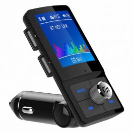 Modulator FM Transmitator Auto BC45 Bluetooth 4.2 Dual USB Voice Assistant MicroSD