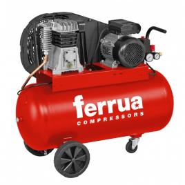 Compresor de aer FB28B-100 CM3 FERRUA debit aer aspirat 330 l/min capacitate butelie 100 L presiune 10bar alimentare 230V