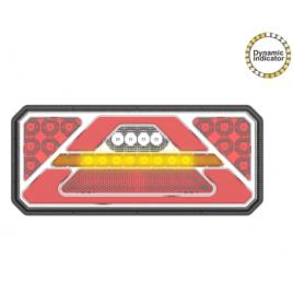 Lampa stop camion LED cu semnalizare dinamica  12-24V Omologata U.E.