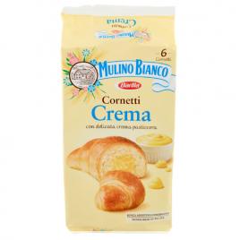 Cornuri cu crema de vanilie mulino bianco 300g - 6 buc