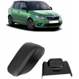 Cotiera dedicata compatibila Skoda Fabia II 2007-2015 din piele ecologica