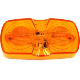 Lampa SMD 4002-2 Lumina portocalie Voltaj 12V Rezistenta la apa IP66 ManiaCars