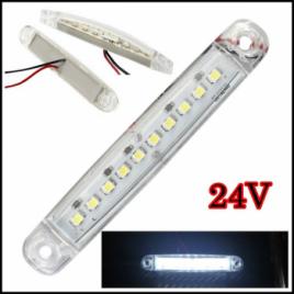 Lampa laterala cu 9 SMD GN12 24V Lumina portocalie ManiaCars