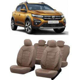 Set huse scaune auto dedicate Dacia Sandero Stepway 2020-2021