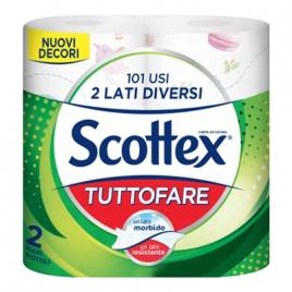 Prosoape de hartie pentru uz casnic scottex tuttofare 2 role