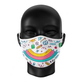 Masca de gura personalizata child doodle