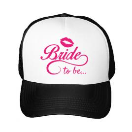 Sapca personalizata mireasa bride to be alb