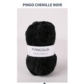 Fir pentru impletit sau crosetat Pingo Chenille Noir