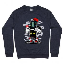Bluza adler barbat brick gamers denim inchis