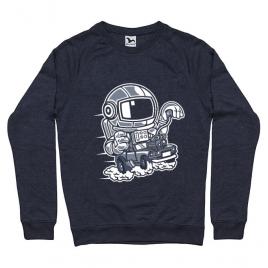 Bluza adler barbat space racer denim inchis
