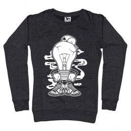 Bluza adler dama light boy negru melanj