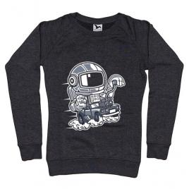 Bluza adler dama space racer negru melanj