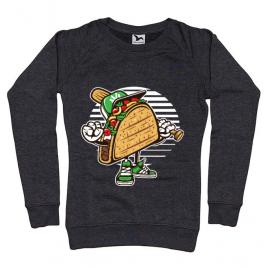 Bluza adler dama taco negru melanj