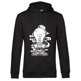 Hoodie barbat cu gluga light boy negru