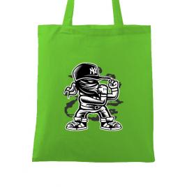 Sacosa din panza fighter verde mar