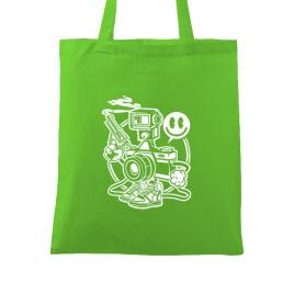 Sacosa din panza shooter verde mar